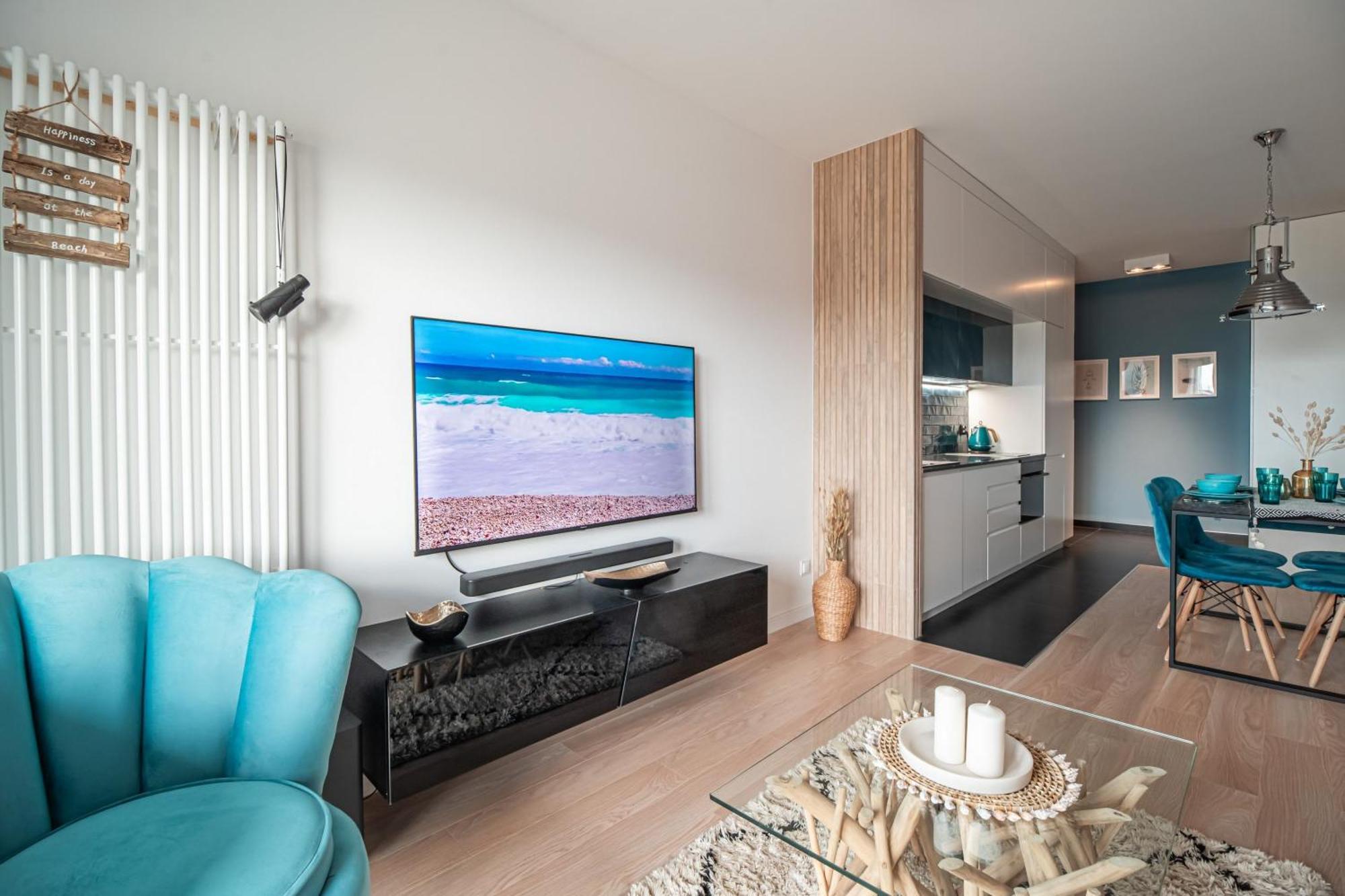 Seaview Plaza Apartment Dziwnow Luaran gambar