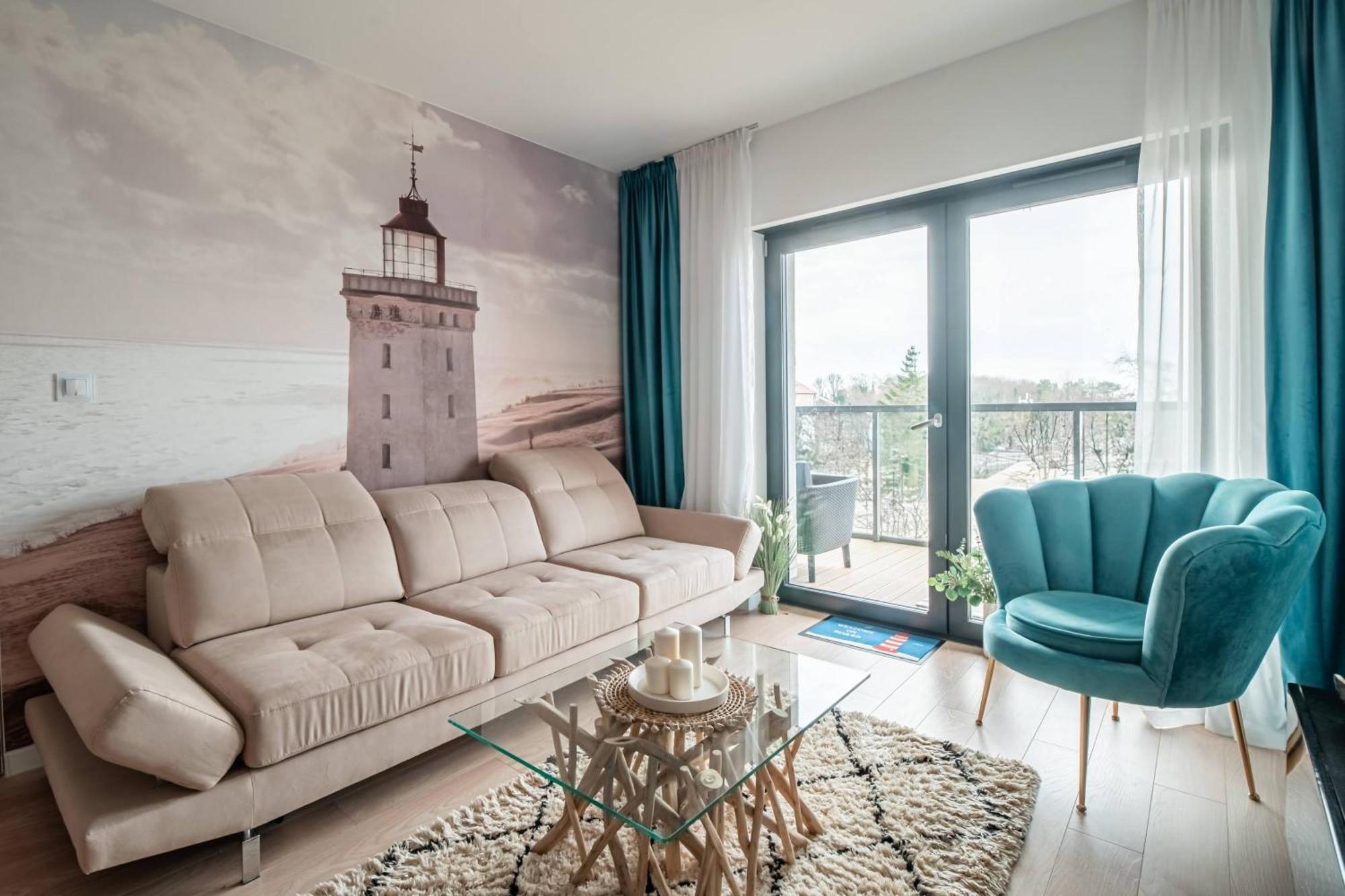 Seaview Plaza Apartment Dziwnow Luaran gambar